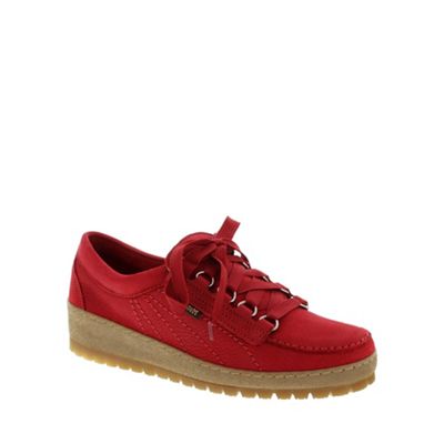 Mephisto Red 'Lady' lace-up shoe